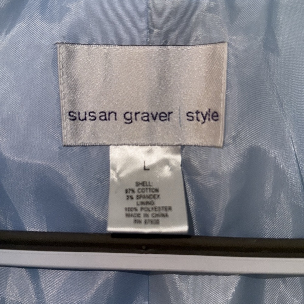 Susan Graver Quilted Lined Jacket - Picture 2 of 5